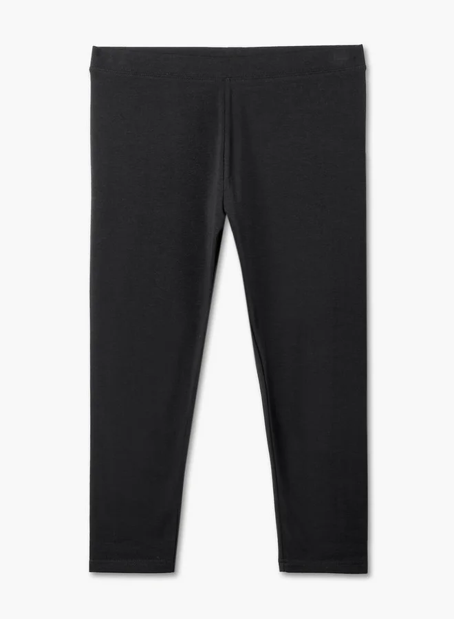 Splash FAV  2-Pack Mid-Rise Cropped Leggings for Women | Best Price UAE